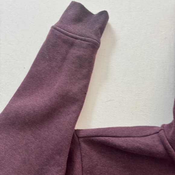 Danskin Burgundy Zip-Up Hoodie - Picture 7 of 8